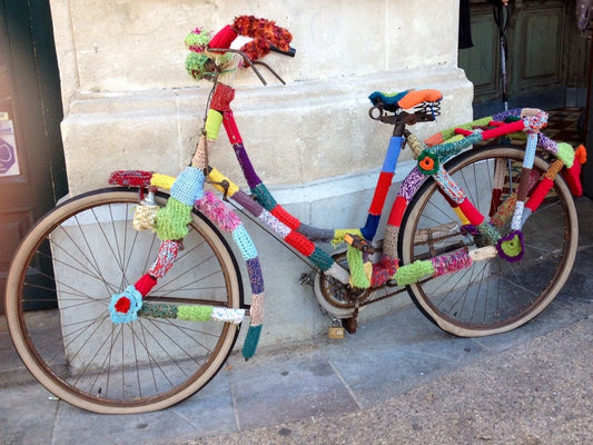 Where craft meets cycling - embellishing your bike