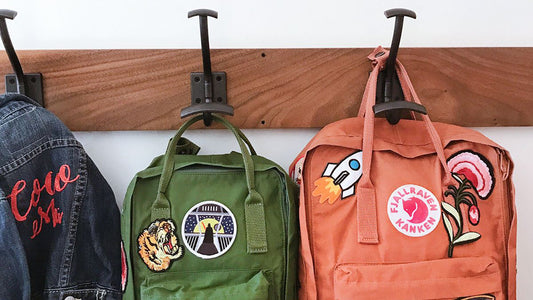 How to sew a patch onto your backpack