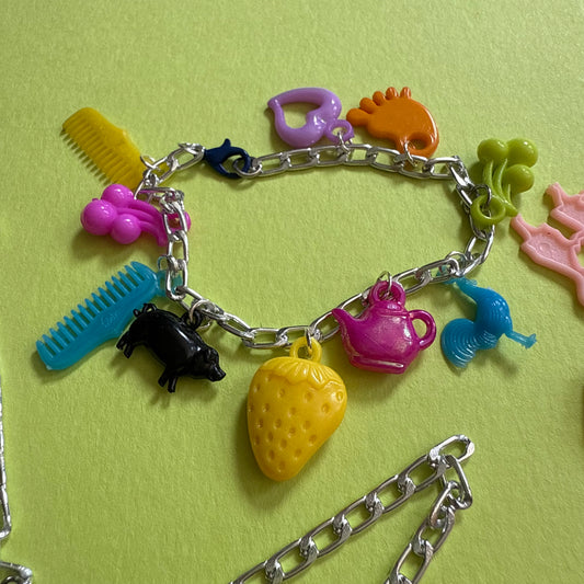 Vintage charm bracelet 1930s