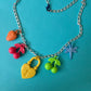 Vintage charm necklace lock
