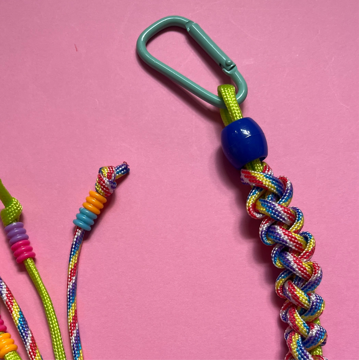 Bag charm and keyring