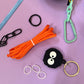 Bag charm DIY kit airtag monster