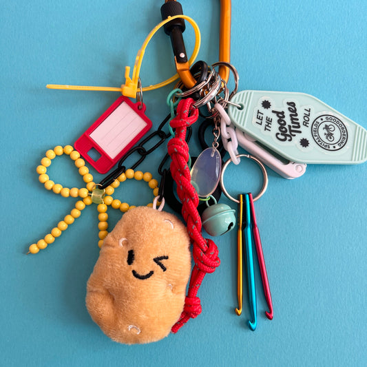 Bag charm and keyring potato
