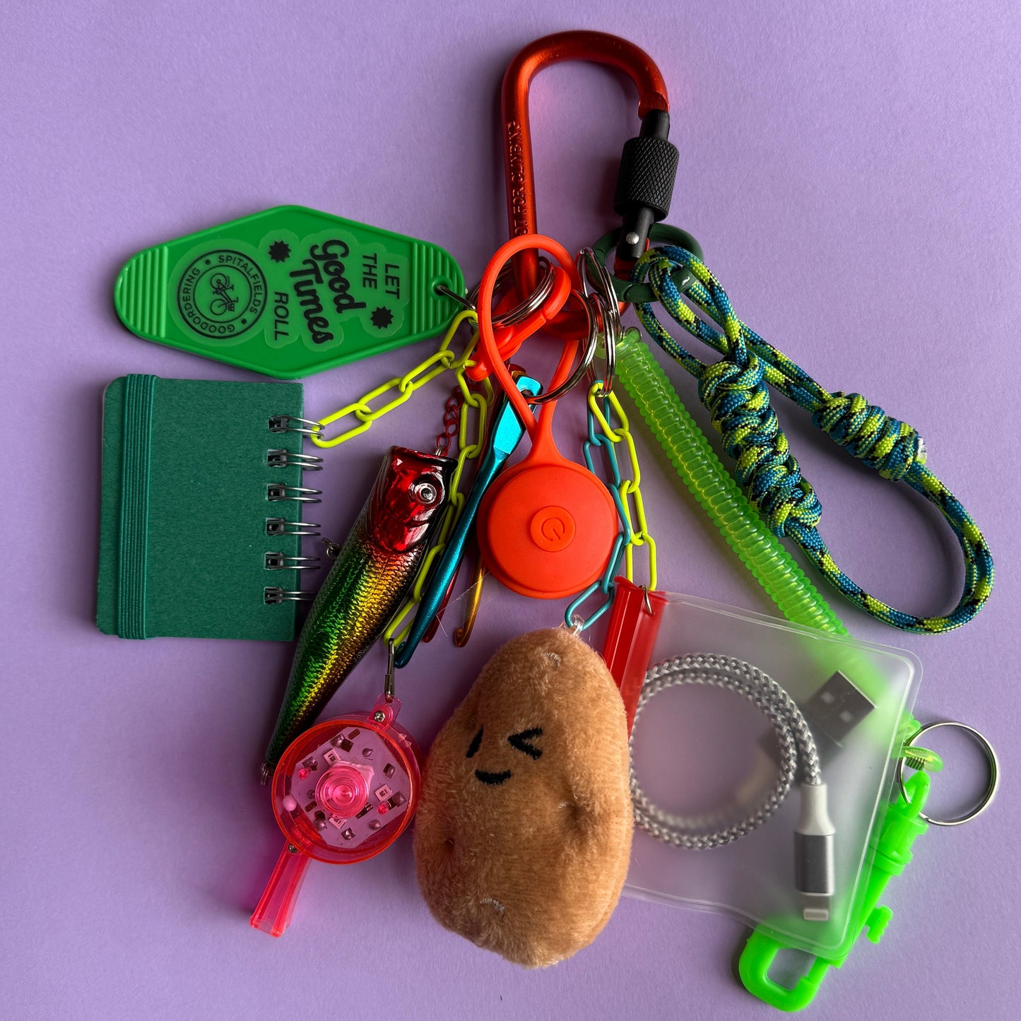 Bag charm and keyring potato