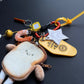 Bag charm and keyring prawn toast