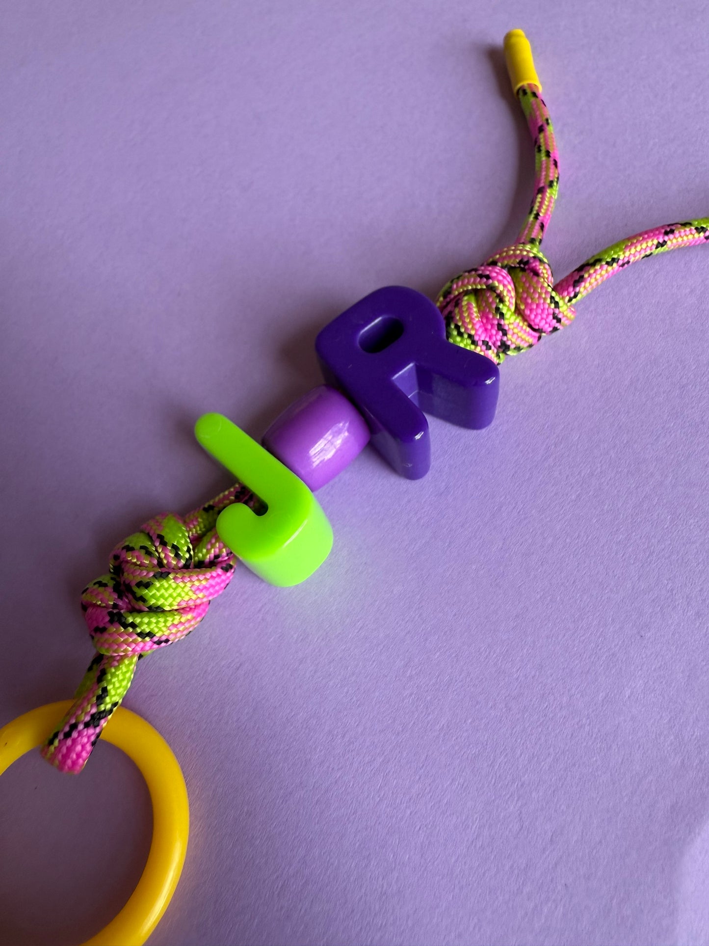 Personalised letter charm