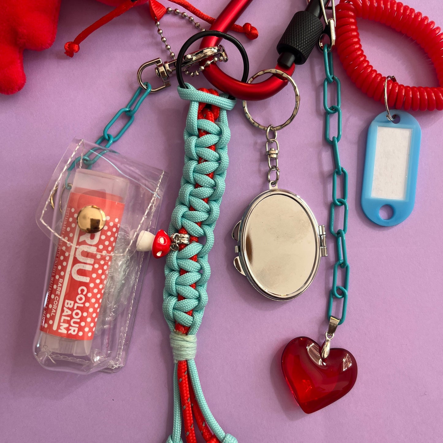 Bag charm and keyring lobster