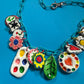 Clay charm necklace 3