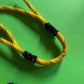 Chunky yellow phone strap lanyard