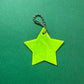 Neon star light reflective charm