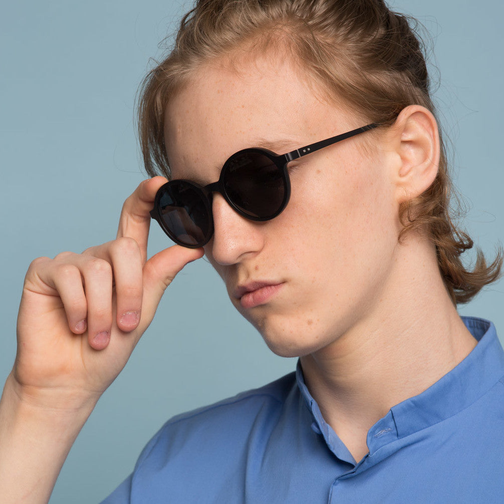 '+1.5 readers magnetic glasses black