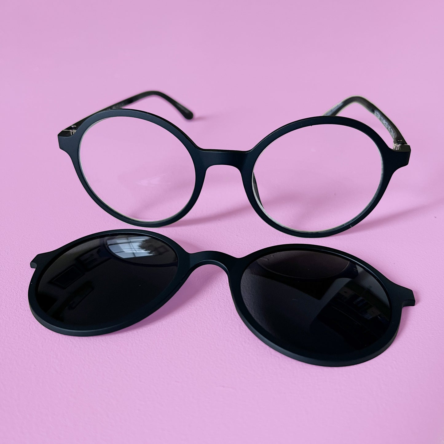 '+1.5 readers magnetic glasses black