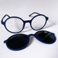 '+1.5 readers magnetic glasses navy