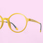 '+1.5 readers magnetic glasses yellow