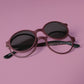 '+1.5 readers magnetic glasses maroon