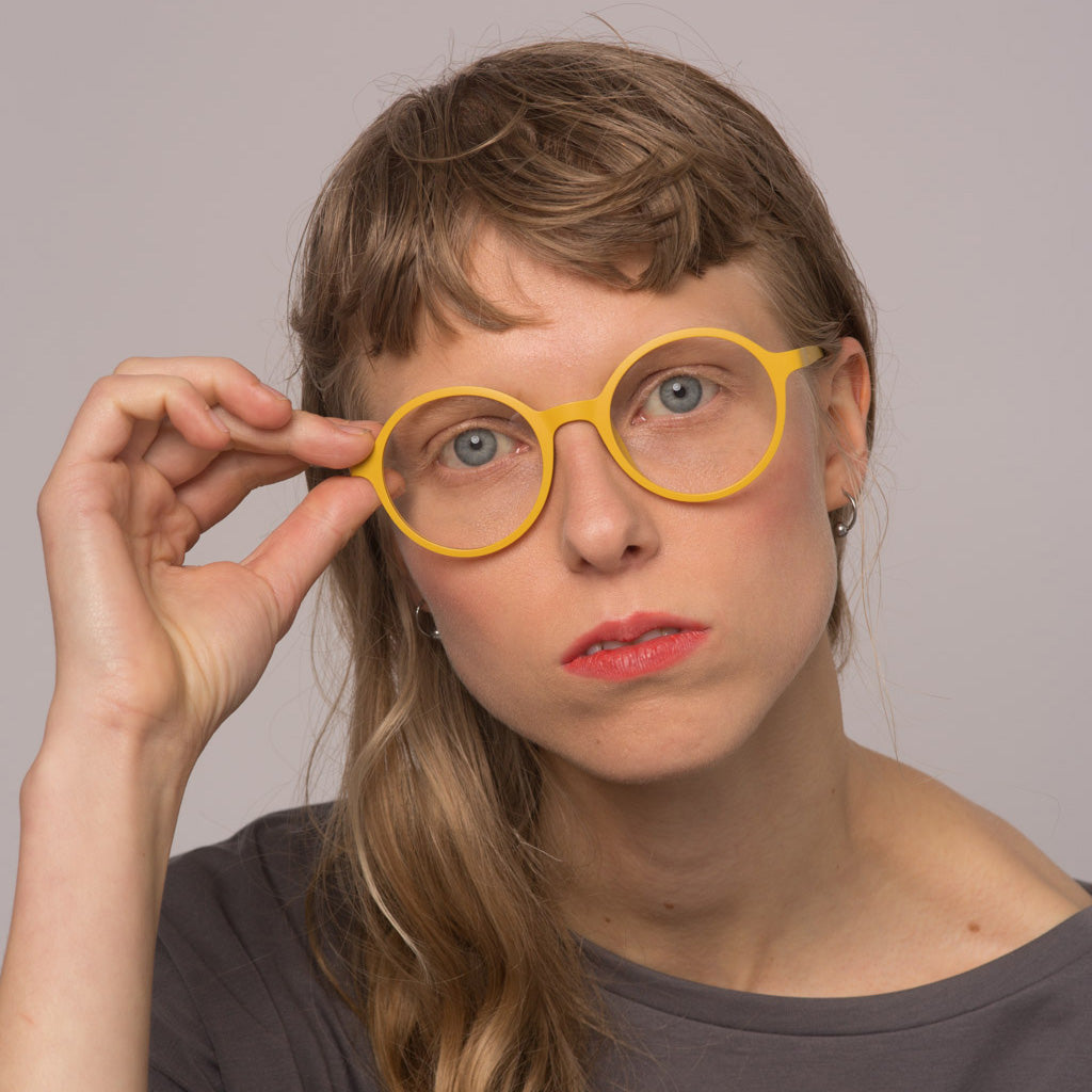 '+1.5 readers magnetic glasses yellow