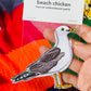 Seagull iron-on embroidered Patch